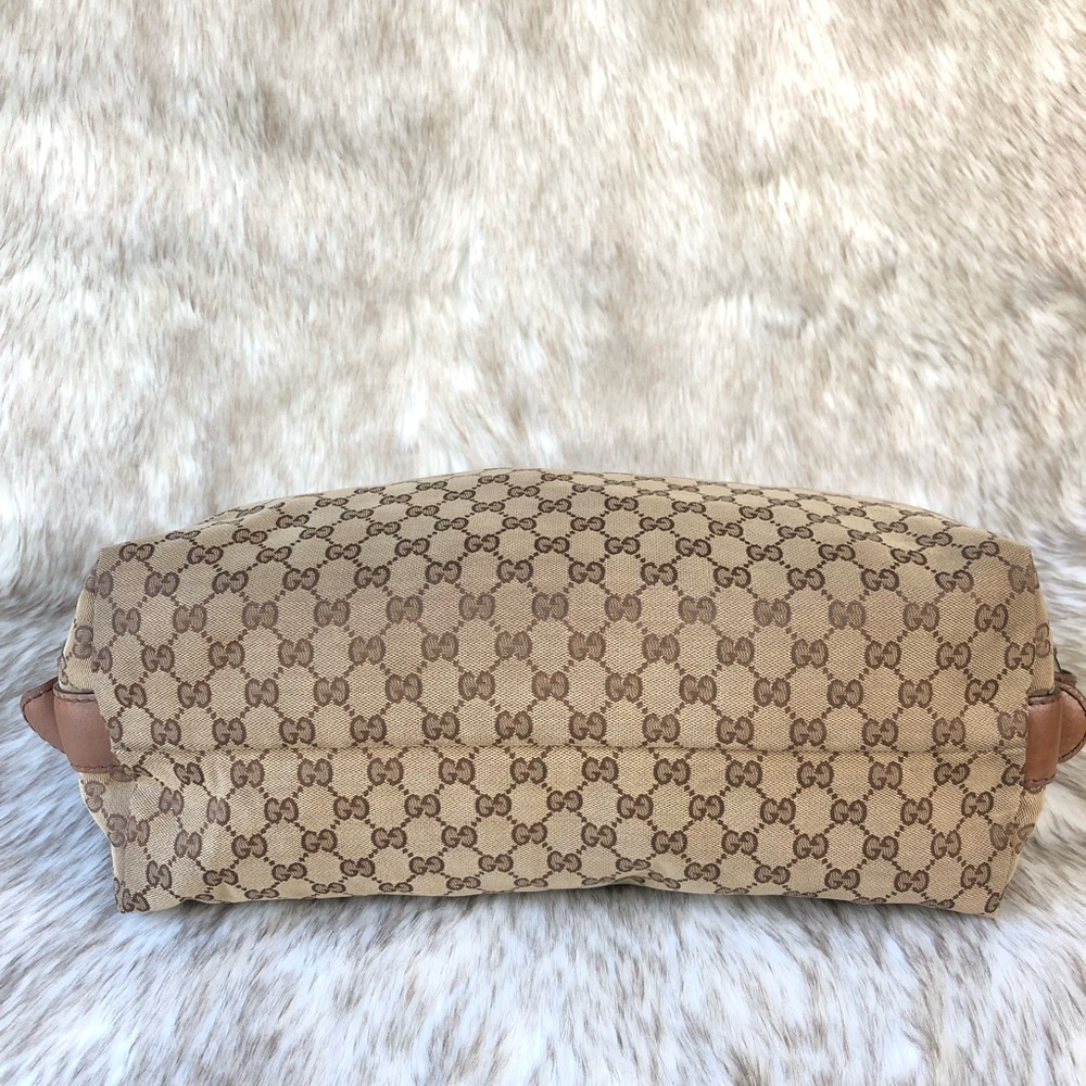 Gucci GG Canvas Medium Bamboo Bar Tote - Picture 3 of 16